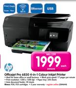 HP Officejet Pro 6830 4-In-1 Colour Inkjet Printer-Each