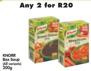 Knorr Box Soup(All Variants)-2x200g