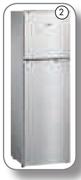 Hisense 220Ltr Double Door Fridge/Freezer H220TME