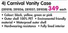 Travel Carnival Vanity Case-Each