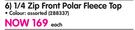 Endurance 1/4 Zip Front Polar Fleece Top-Each