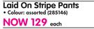 Endurance Laid On Stripe Pants-Each