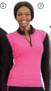 Endurance Long Funnel Neck Top-Each