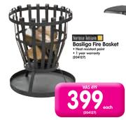 Terrace Leisure Basiliga Fire Basket