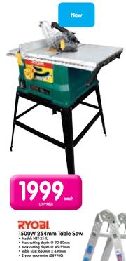 Ryobi table saw makro clearance