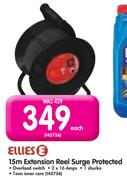 Ellies 15m Extension Reel Surge Protected