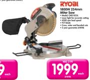 Ryobi 1800W 254mm Miter Saw CMS1825L