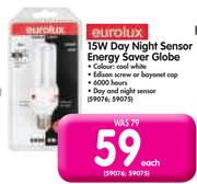 Eurolux 15W Day Night Sensore Energy Saver Globe