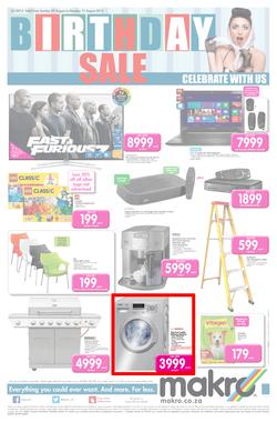Makro : General Merchandise (09 Aug - 17 Aug 2015) , page 1