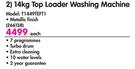 LG 14Kg Top Loader Washing Machine T1449TEFT1