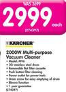 Karcher 2000W Multi-Purpose Vacuum Cleaner MV6