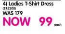 Legend Ladies T-Shirt Dress-Each