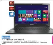 Lenovo 15.6" Z-Series FX-7500 Notebook 