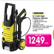 Karcher K2.360 High Pressure Cleaner