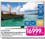 Samsung 55" (140cm) Smart Curved UHD LED TV UA55JU6600