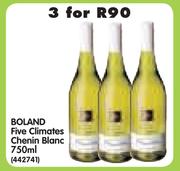 Boland Five Climates Chenin Blanc-3x750ml