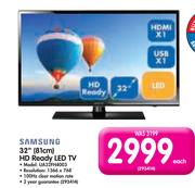 Samsung 32" (81cm) HD Ready LED TV UA32FH4003