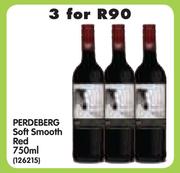 Perdeberg Soft Smooth Red-3x750ml