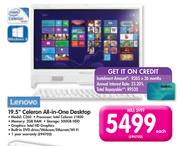 Lenovo 19.5" Celeron All-In-One Desktop C260