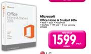 Microsoft Office Home & Student 2016
