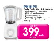 Philips Daily Collection 1.5L Blender HR2103