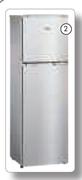 Hisense 220L Double Door Fridge/Freezer H220TME