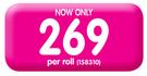 Christmas Counter Luxury Roll 50cmx75cm-Per Roll