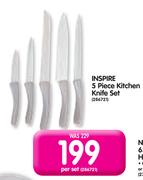 Inspire 5 Piece Kitchen Knife Set-Per Set