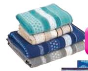 Ethnic Mosaic Towel Range Bath Towel-Each