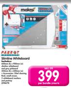 Parrot Products Slimline Whiteboard-Per Bundle