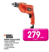 Black & Decker 500W Impact Drill KR504-QS