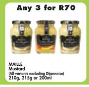 Maille Mustard (All Variants Exclusing Dijonnaise)-3x210g/215g/200ml