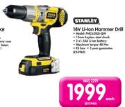 Stanley 18V Li-ion Hammer Drill FMC620LB-QW