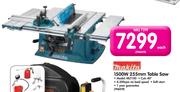 Makita 1500W 255mm Table Saw MLT100-Each