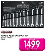 Mastercraft 12 Piece Reverse Gear Wrench-Per Set