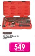 Mastercraft 123 Piece Bit Driver Set-Per Set