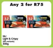 I&J Light & Crispy (All Variants)-2x500g