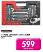 Mastercraft 41 Piece Combination Wrench Set-Per Set