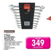 Mastercraft 9 Piece Combination Wrench Set MFT10110-Per Set