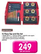 Mastercradt 13 Piece Tap And Die Set BO13-1-Per Set
