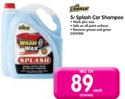 Shield 5L Splash Car Shampoo-Each