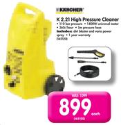 Karcher K2.21 High Pressure Cleaner