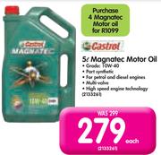 Castrol 5L Magnatec Motor Oil-Each
