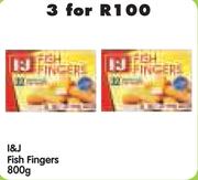 I&J Fish Fingers-3x800g