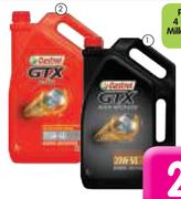 Castrol 5L GTX High Mileage Oil-Each