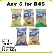 Act II Popcorn(All Variants)-5x90/120g