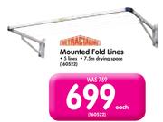 Mounted Fold Lines-Each