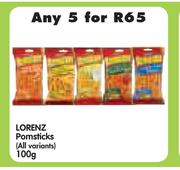 Lorenz Pomsticks(All Variants)-5 x 100g
