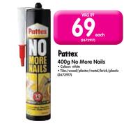 Pattex 400g No More Nails-Each