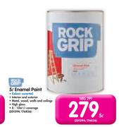 Rock Grip 5Ltr Enamel Paint-Each